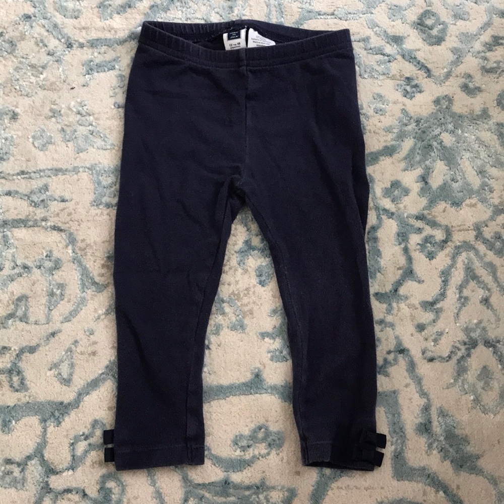 Janie and Jack Navy Blue Leggings